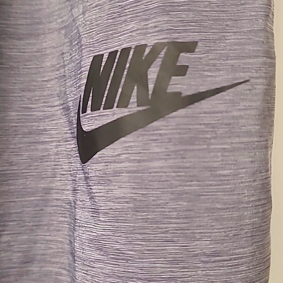 Nike Women's Bonded Woven Pants  charcoal grey Size Large - Picture 4 of 12